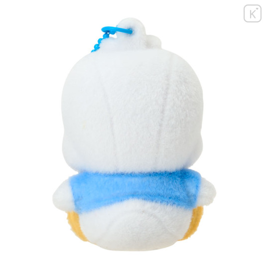Japan Sanrio Original Flocked Figure Mascot Keychain - Pekkle - 3