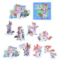 Japan Disney Store Clear Sticker Collection - Zootopia 2 Judy Hopps & Nick Wilde - 3