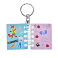 Japan Disney Store Keychain - Zootopia 2 Loose Leaf Motif - 3
