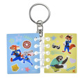 Japan Disney Store Keychain - Zootopia 2 Loose Leaf Motif - 4
