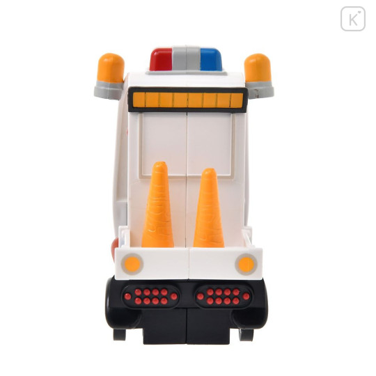 Japan Disney Store Pullback Car - Zootopia 2 Judy Hopps & Nick Wilde Mini Police Car - 4