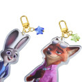Japan Disney Store Pair Keychain - Zootopia 2 : Nick Wilde & Judy Hopps - 5