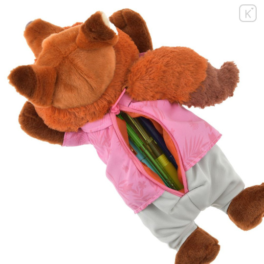 Japan Disney Store Stuffed Toy Style Pencil Case - Zootopia 2 : Nick Wilde - 6