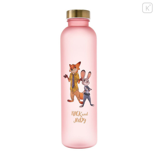 Japan Disney Store Water Bottle - Zootopia : Judy Hopps & Nick Wilde - 1