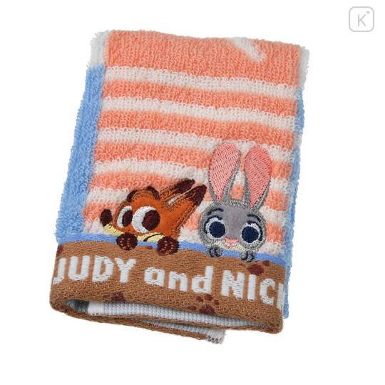 Japan Disney Store Mini Towel - Zootopia : Judy Hopps & Nick Wilde - 1