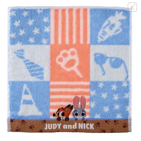 Japan Disney Store Mini Towel - Zootopia : Judy Hopps & Nick Wilde - 2