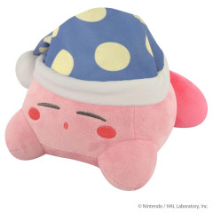 Japan Kirby Sleeping Plush Toy with Music - Kirby : Baby Toy Let's Sleep Together