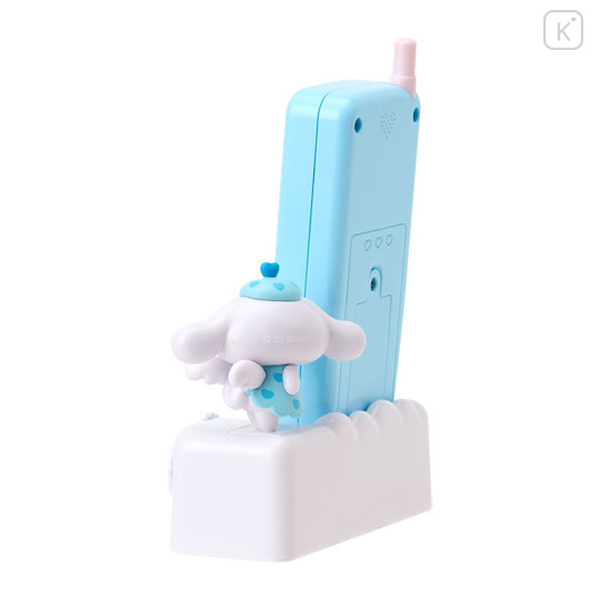 Japan Sanrio Original Flip Phone-shaped Table Clock - Cinnamoroll - 2