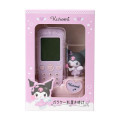 Japan Sanrio Original Flip Phone-shaped Table Clock - Kuromi - 6