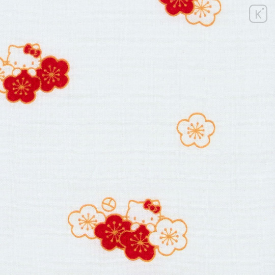Japan Sanrio Tachikichi Towel - Hello Kitty : Plum Blossom - 3