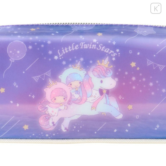 Japan Sanrio Pencil Case - Little Twin Stars : Twilight Unicorn - 4