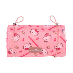 Japan Sanrio Mesh Roll Pouch - Hello Kitty : Travel