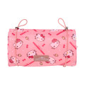 Japan Sanrio Mesh Roll Pouch - Hello Kitty : Travel - 1
