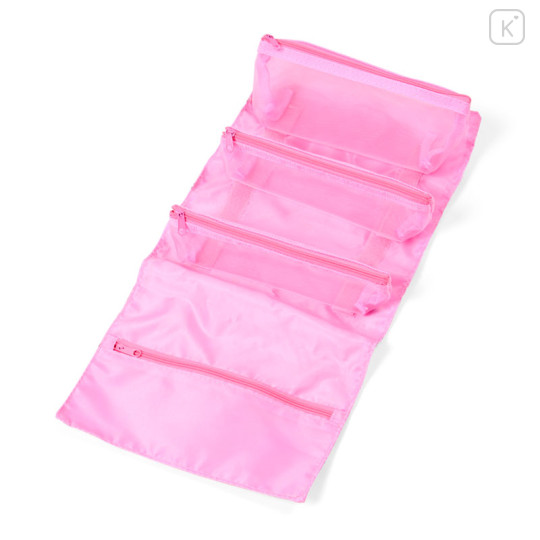 Japan Sanrio Mesh Roll Pouch - My Melody : Travel - 3