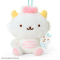 Japan Sanrio Original Mascot Holder - Gaopowerroo : Omelette Rice Mouse Piyo - 2
