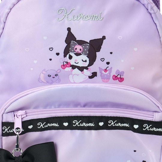 Japan Sanrio Original Kids Backpack (M) - Kuromi - 4