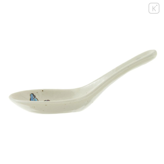 Japan Disney Store Porcelain Spoon - Scrump & Stitch : Vegetable Table Top - 4