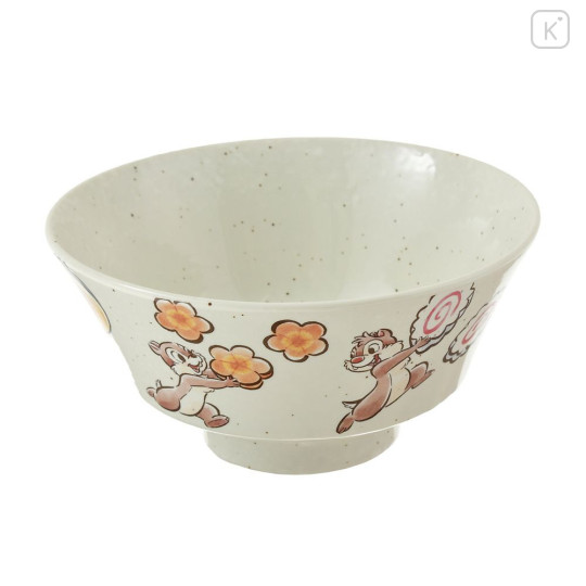 Japan Disney Store Ramen Bowl - Chip & Dale : Vegetable Table Top - 2