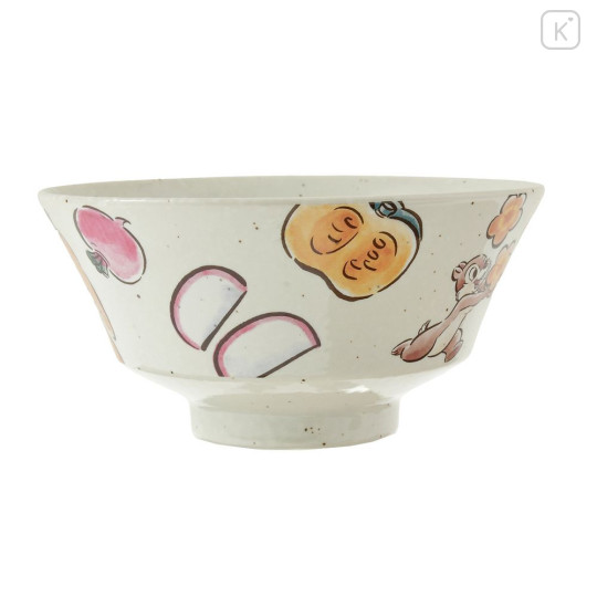 Japan Disney Store Ramen Bowl - Chip & Dale : Vegetable Table Top - 4