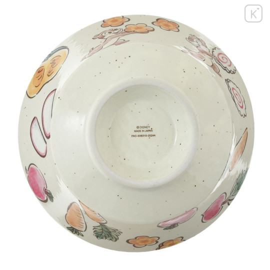 Japan Disney Store Ramen Bowl - Chip & Dale : Vegetable Table Top - 6