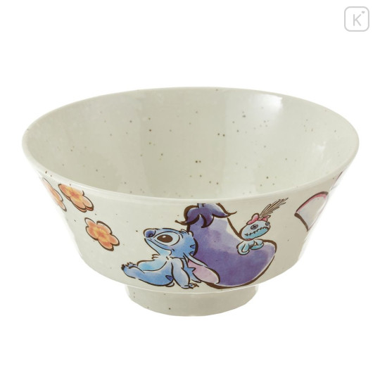 Japan Disney Store Ramen Bowl - Scrump & Stitch : Vegetable Table Top - 2