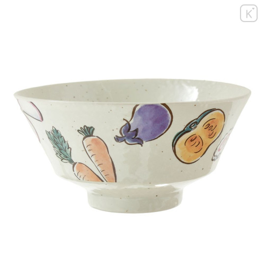 Japan Disney Store Ramen Bowl - Scrump & Stitch : Vegetable Table Top - 3