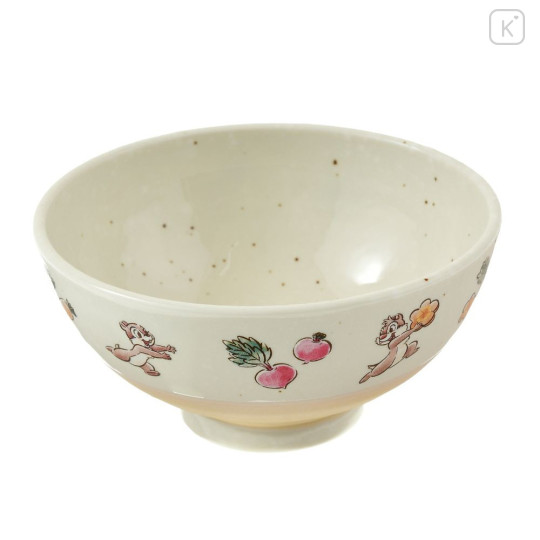 Japan Disney Store Rice Bowl - Chip & Dale : Vegetable Table Top - 2