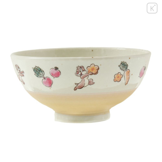 Japan Disney Store Rice Bowl - Chip & Dale : Vegetable Table Top - 3