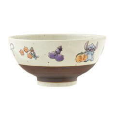 Japan Disney Store Rice Bowl - Scrump & Stitch : Vegetable Table Top