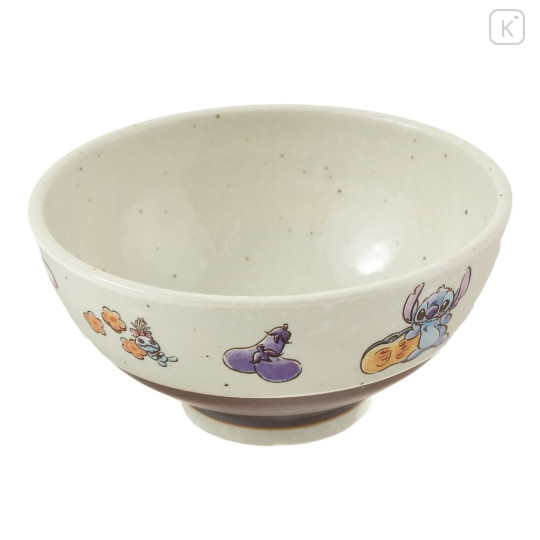 Japan Disney Store Rice Bowl - Scrump & Stitch : Vegetable Table Top - 2