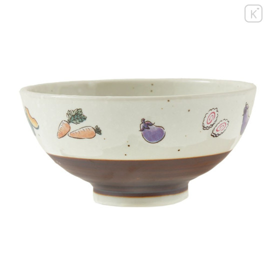 Japan Disney Store Rice Bowl - Scrump & Stitch : Vegetable Table Top - 3