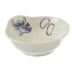Japan Disney Store Deep Plate Bowl - Scrump & Stitch : Vegetable Table Top
