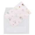 Japan Animal Crossing Mini Letter Set - New Horizons Characters Pink - 4