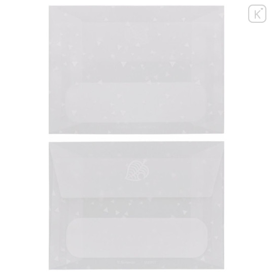 Japan Animal Crossing Mini Letter Set - New Horizons Tom Nook Tanukichi - 2