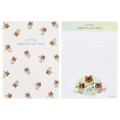 Japan Animal Crossing Mini Letter Set - New Horizons Tom Nook Tanukichi - 3