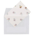 Japan Animal Crossing Mini Letter Set - New Horizons Tom Nook Tanukichi - 4