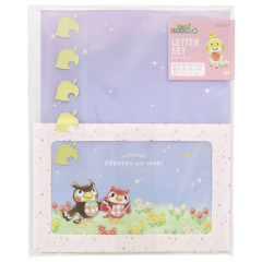 Japan Animal Crossing Letter Envelope Set - New Horizons Celeste & Blathers