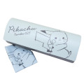 Japan Pokemon Glasses Case - Pikachu : number025 Mint Grey - 1