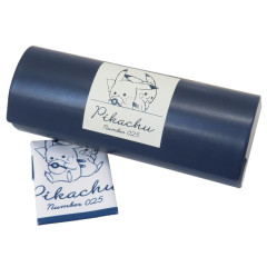 Japan Pokemon Glasses Case - Pikachu : Navy