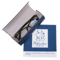 Japan Pokemon Glasses Case - Pikachu : Navy - 2