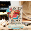 Japan One Piece Mame Jigsaw Puzzle 40pcs Acrylic Stand - Wanted Poster Franky - 1