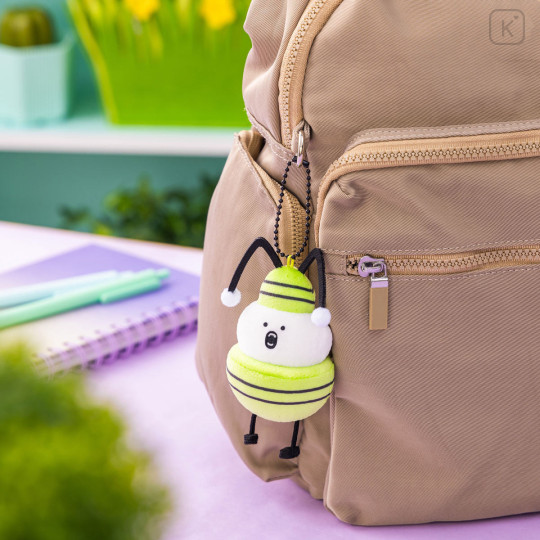 Japan Chiikawa Mascot Holder - Yellow Green Insect - 3