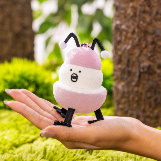 Japan Chiikawa Mascot Holder - Pink Insect - 3