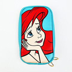 Japan Disney Vertical Pen Pouch - The Little Mermaid : Blue