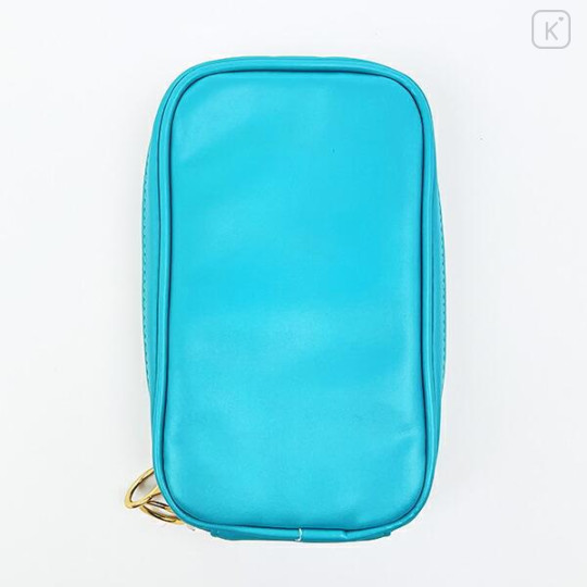 Japan Disney Vertical Pen Pouch - The Little Mermaid : Blue - 3