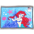 Japan Disney Fluffy Lap Blanket - The Little Mermaid : Sea Movie Frame - 1