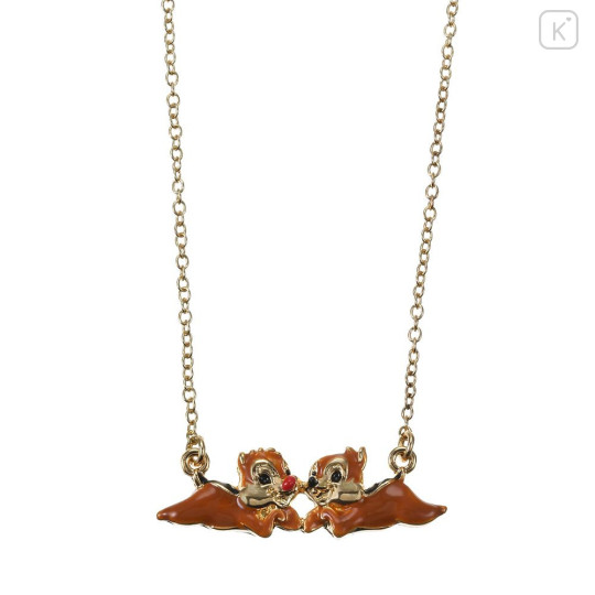 Japan Disney Store Necklace - Chip & Dale : Character Motif Happy - 1