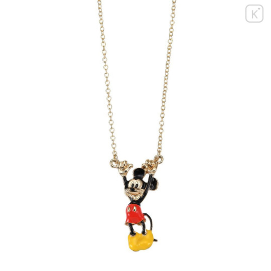 Japan Disney Store Necklace - Mickey : Character Motif Happy - 1