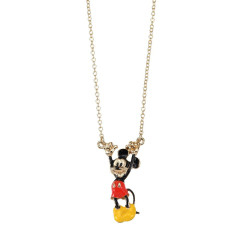 Japan Disney Store Necklace - Mickey : Character Motif Happy