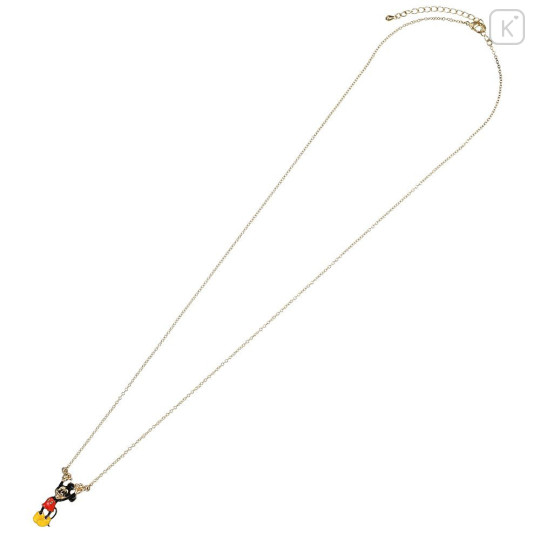 Japan Disney Store Necklace - Mickey : Character Motif Happy - 4
